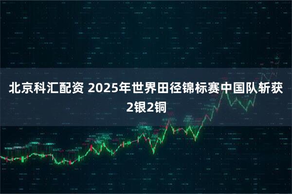 北京科汇配资 2025年世界田径锦标赛中国队斩获2银2铜