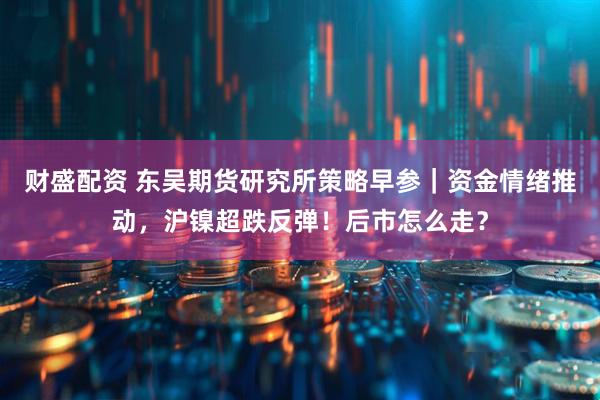 财盛配资 东吴期货研究所策略早参｜资金情绪推动，沪镍超跌反弹！后市怎么走？
